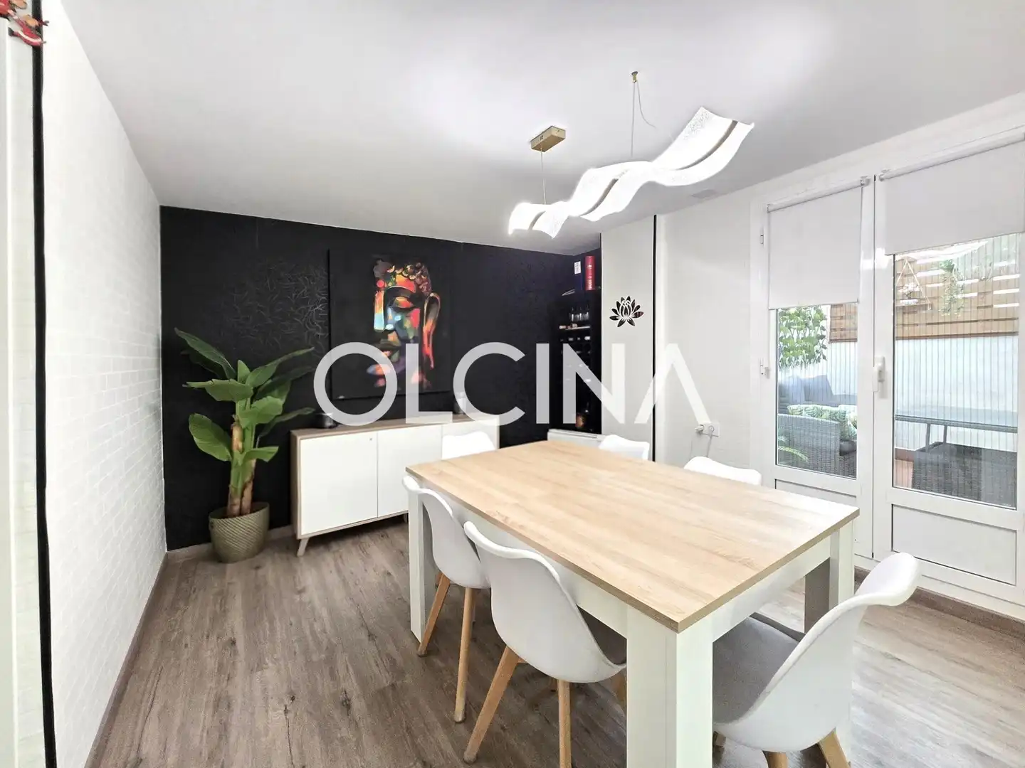 Dining room of Flat for sale in Alcoy / Alcoi  with Parquet flooring, Terrace and Storage room