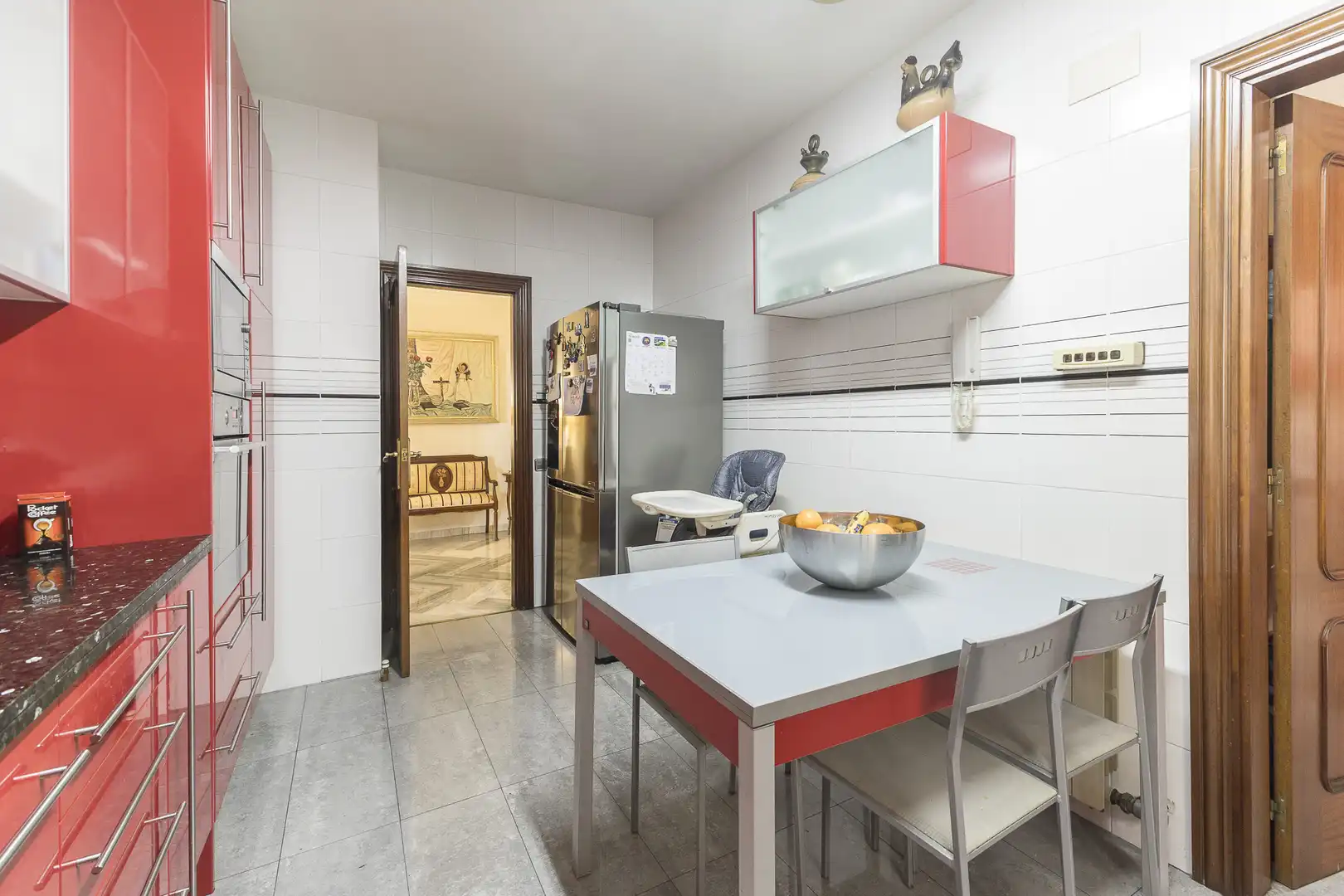 Cocina de Piso en venta en Barcelona con Calefacción, Jardín privado y Terraza
