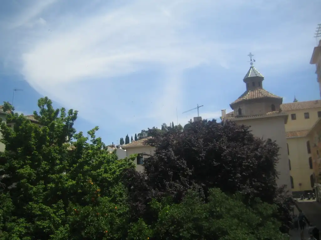 Jardí de Pis de lloguer en Granada amb Aire condicionat, Forn i Rentadora