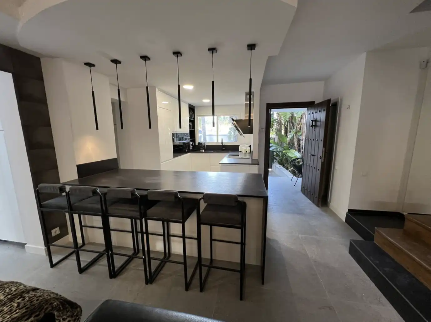 Kitchen of Houses for rent in Marbella  with Air Conditioner, Private garden and Terrace