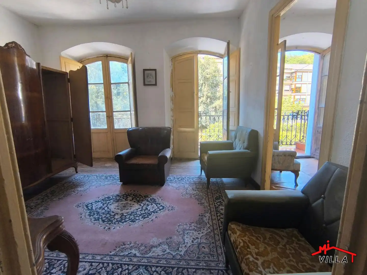 Sala de estar de Piso en venta en Limpias con Terraza