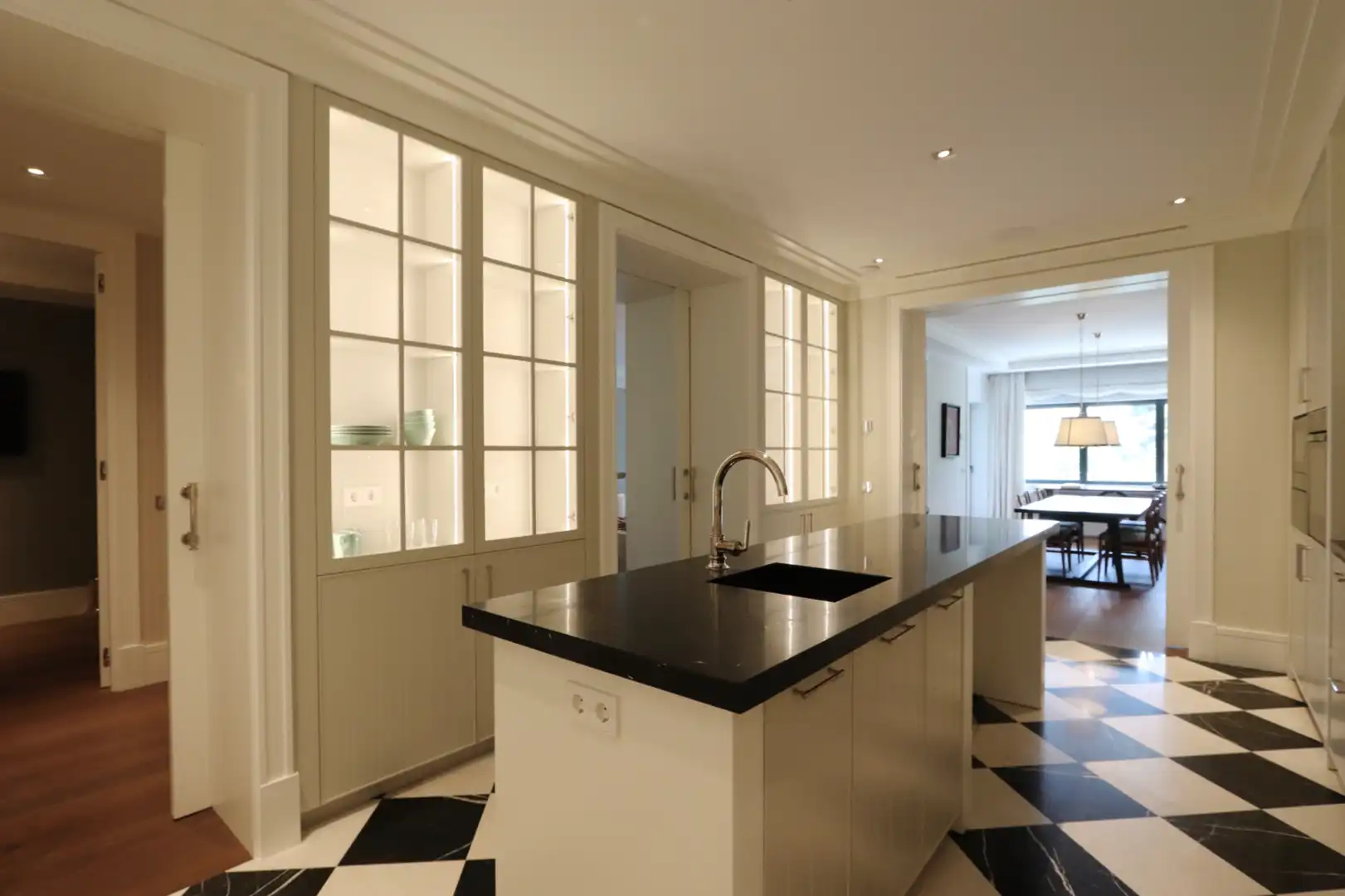 Kitchen of Flat for sale in Madrid  with Air Conditioner, Heating and Parquet flooring