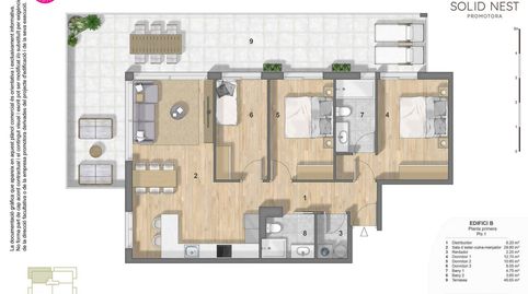 Foto 3 de Piso en venta en Carrer Francesc Macià, 13, Vilablareix, Girona