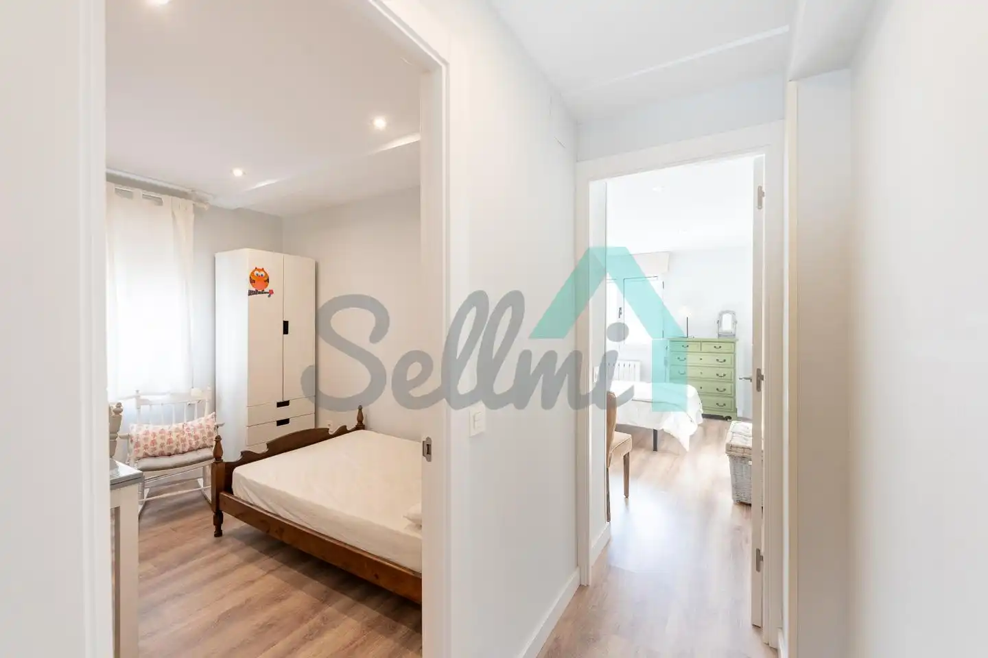 Bedroom of Flat for rent in Gijón   with Heating and Furnished