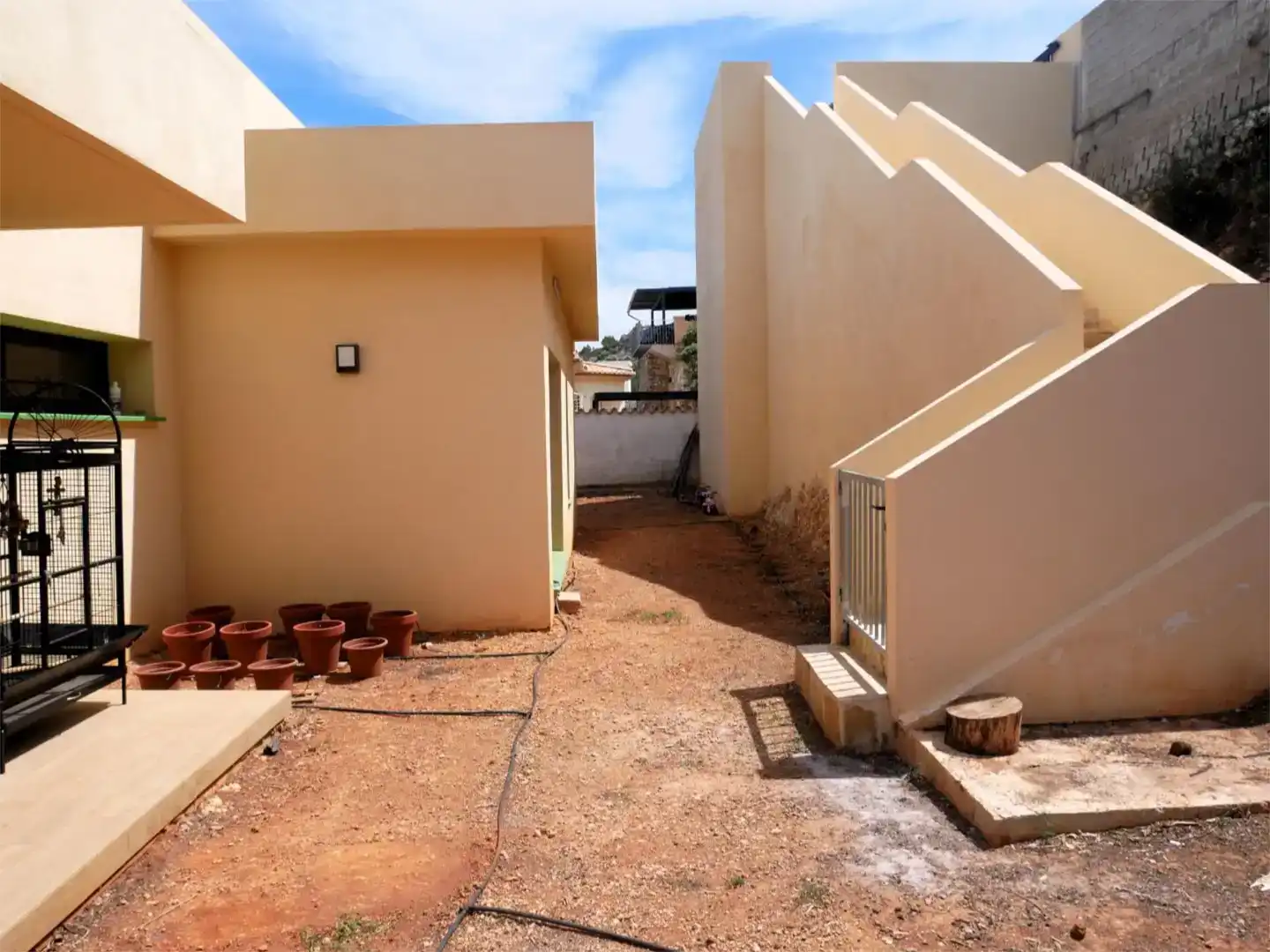 Vista exterior de Casa o chalet en venta en Dénia con Aire acondicionado y Piscina