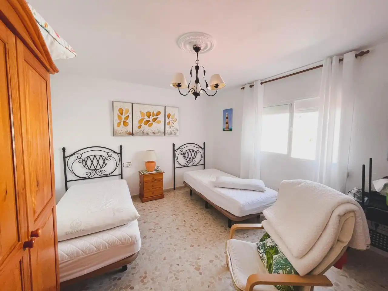 Dormitori de Dúplex en venda en Cádiz amb Aire condicionat i Moblat