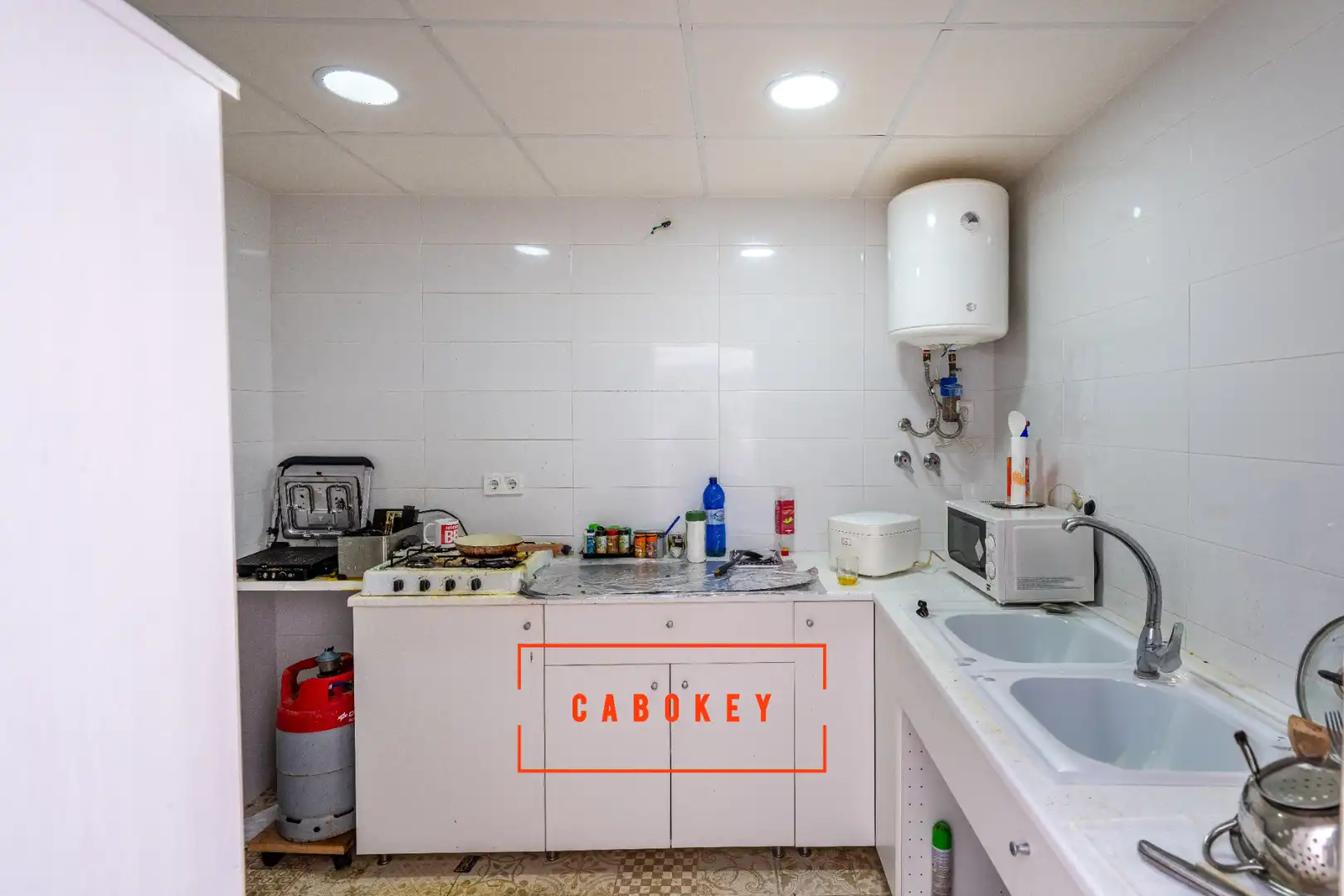 Cuina de Casa o xalet en venda en Tabernas amb Aire condicionat, Calefacció i Jardí privat