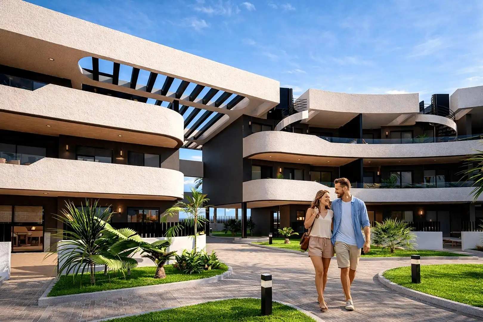 Vista exterior de Apartament en venda en Los Alcázares amb Terrassa, Traster i Piscina comunitària