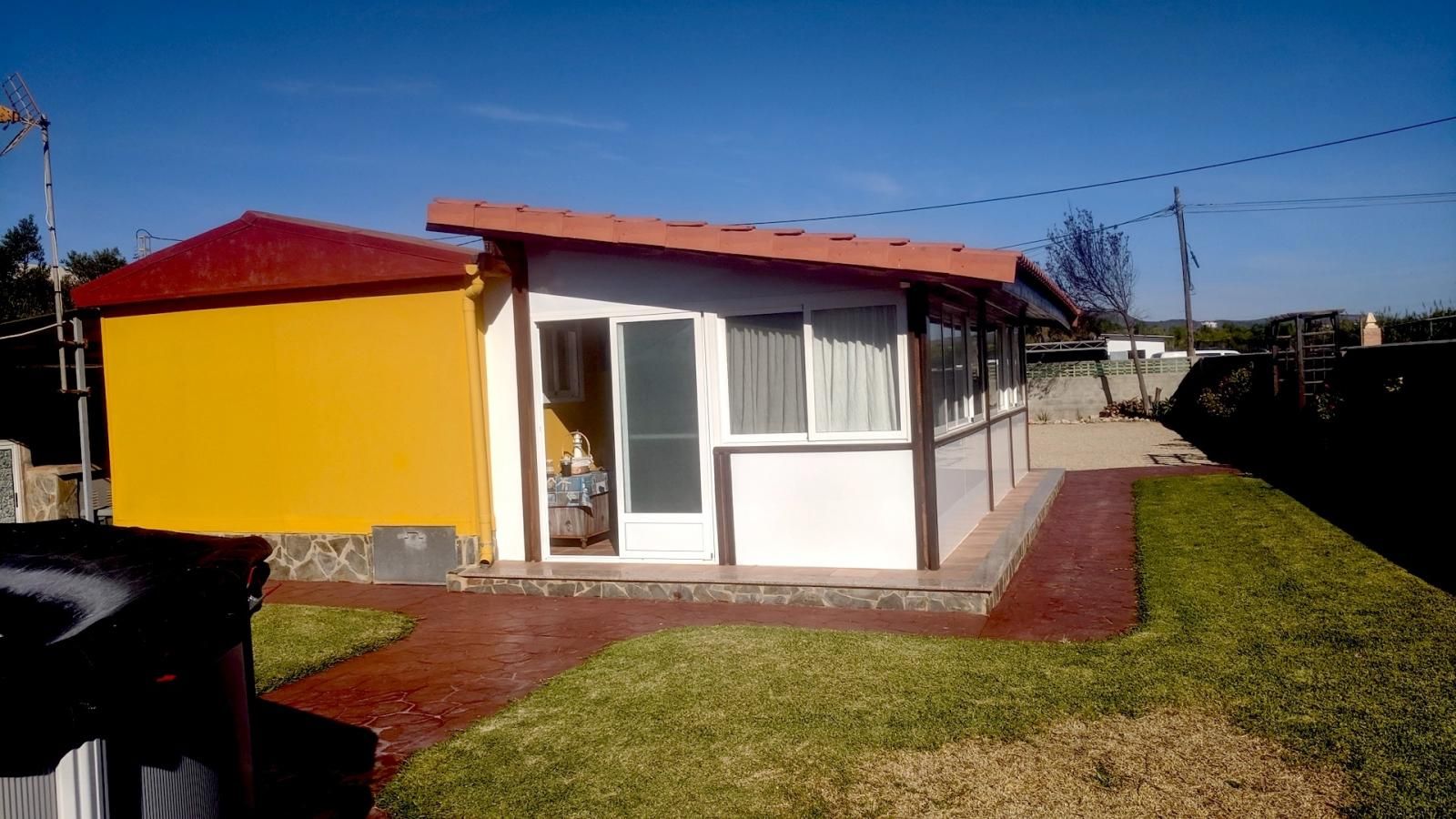 Vista exterior de Finca rústica en venda en Cullera amb Aire condicionat, Traster i Piscina