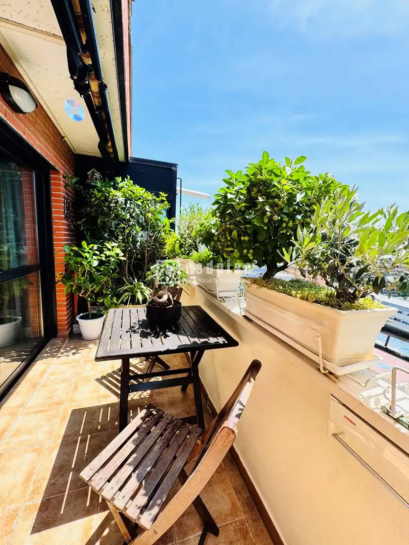 Terraza de Dúplex en venta en Fuenlabrada con Calefacción, Jardín privado y Parquet
