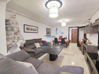 Living room of Flat for sale in Málaga Capital  with Air Conditioner, Heating and Parquet flooring