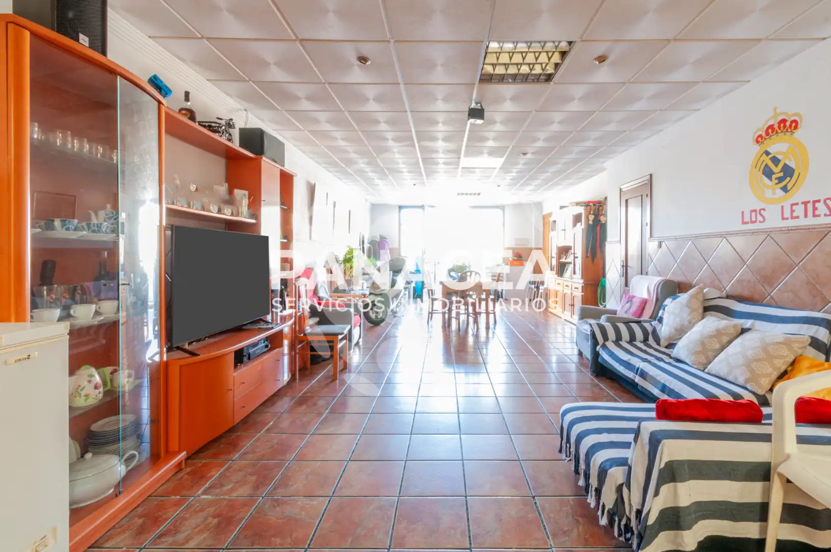 Living room of Houses for sale in Roquetas de Mar  with Air Conditioner, Terrace and Furnished