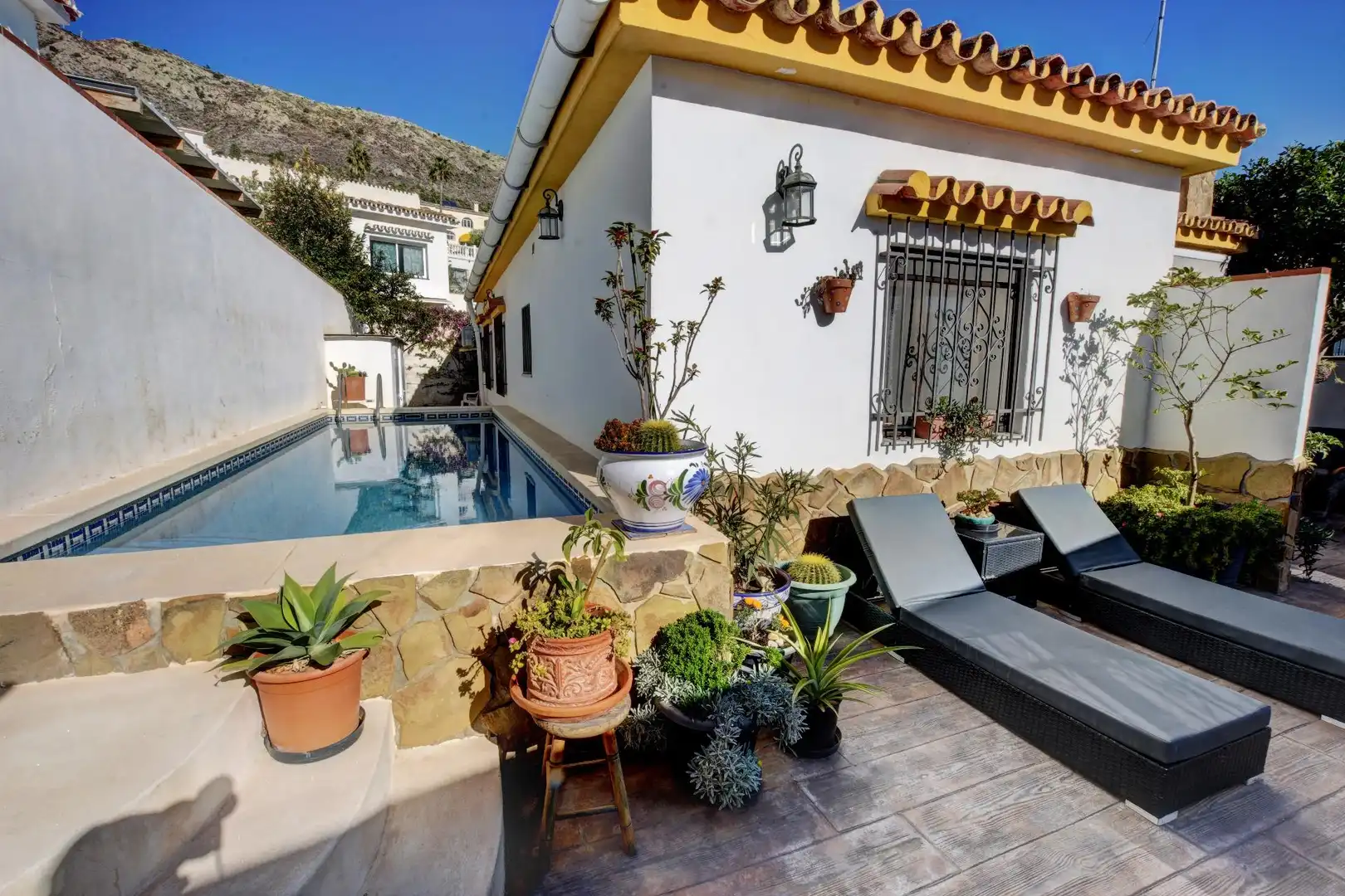 Exterior view of Houses for sale in Benalmádena  with Air Conditioner, Heating and Terrace