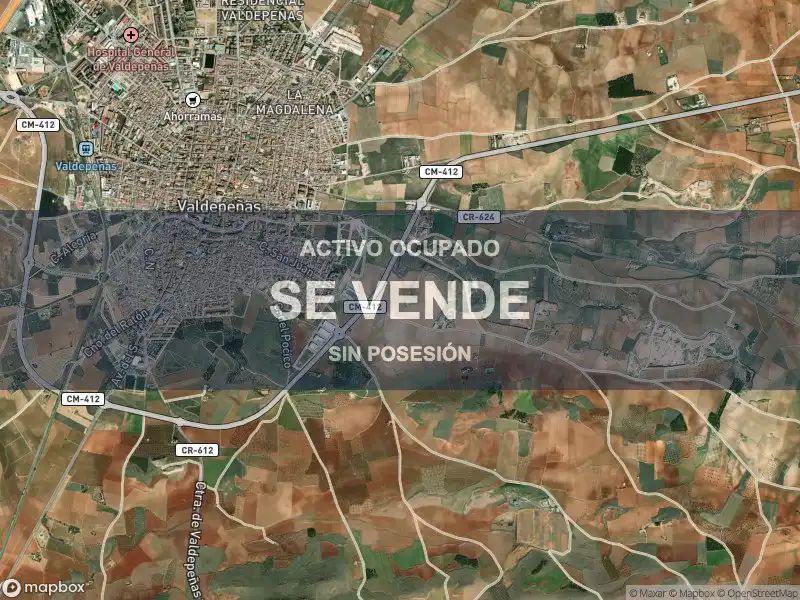 Nau industrial en venda en Valdepeñas
