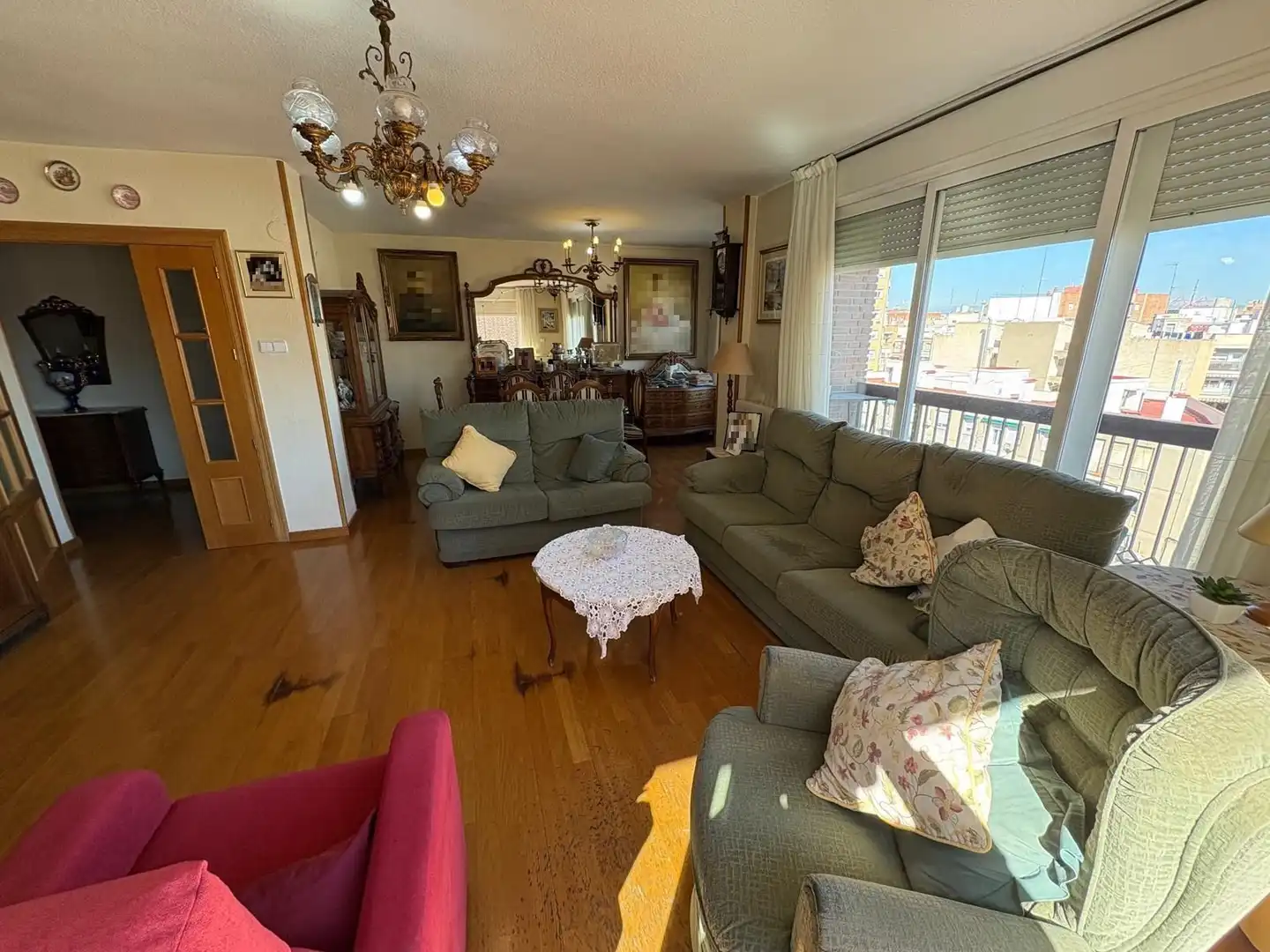 Sala de estar de Piso en venta en  Murcia Capital con Terraza y Trastero