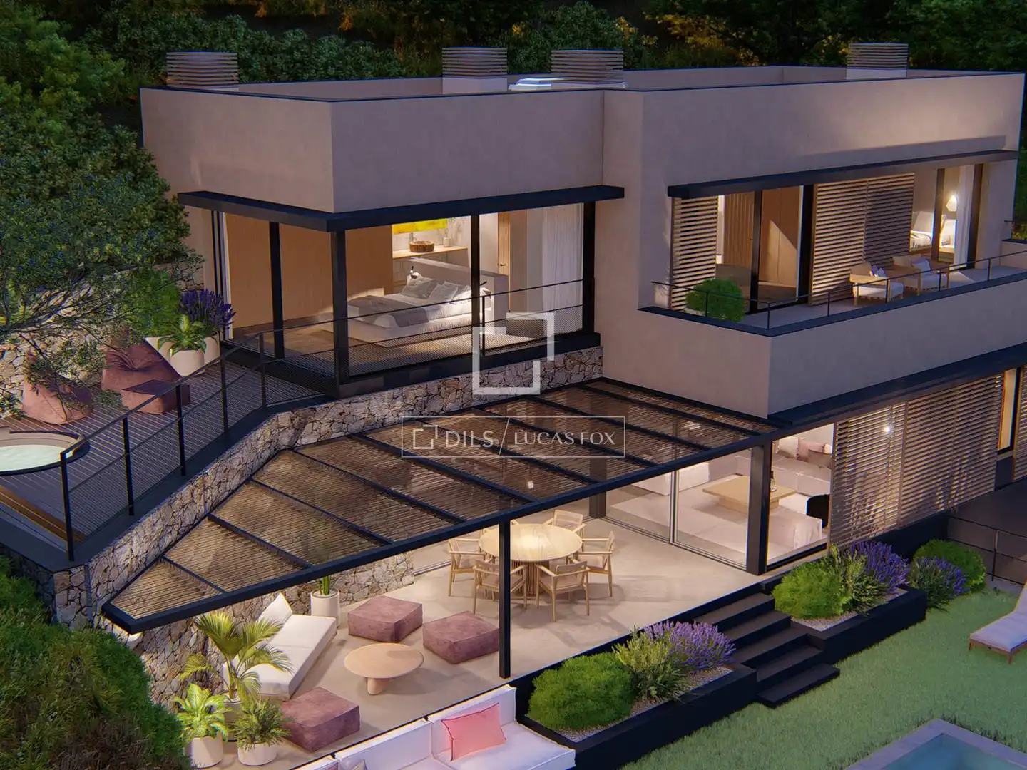 Terraza de Casa o chalet en venta en Begur con Aire acondicionado, Calefacción y Jardín privado