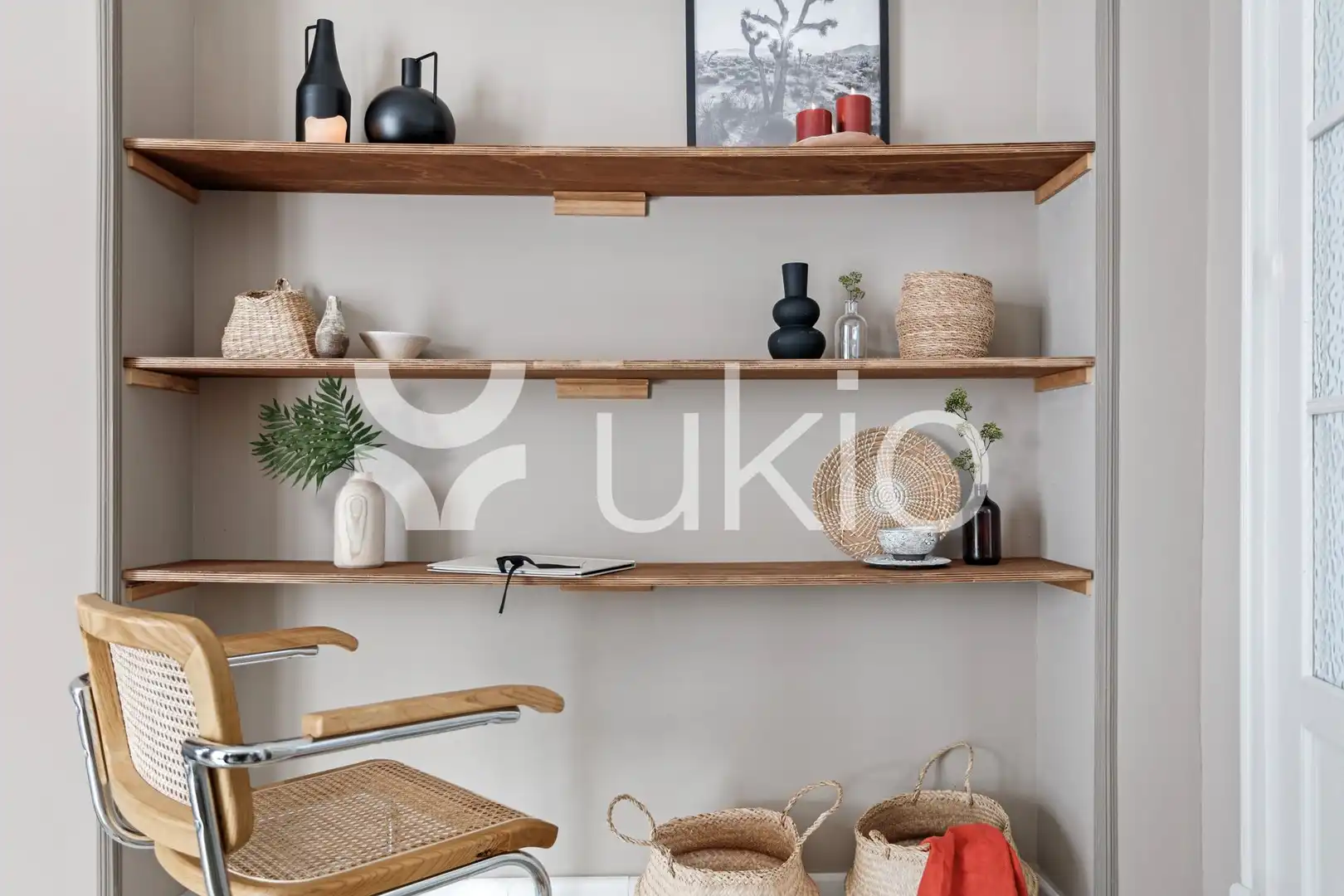 Habitación de Apartamento de alquiler en Madrid con Aire acondicionado, Terraza y Amueblado
