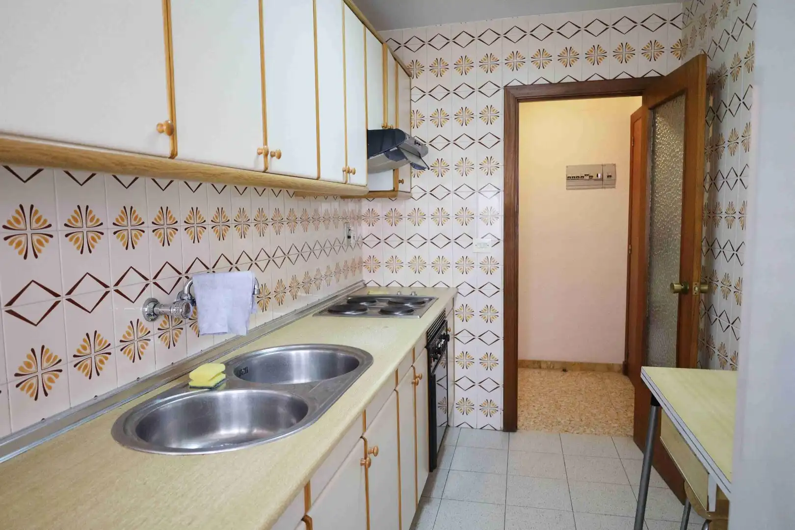 Cocina de Piso en venta en Alcañiz con Terraza y Balcón