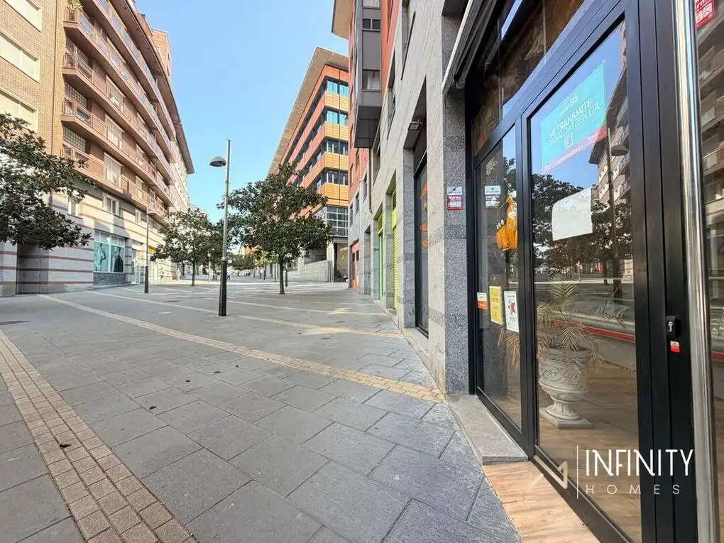 Vista exterior de Local de lloguer en Bilbao 