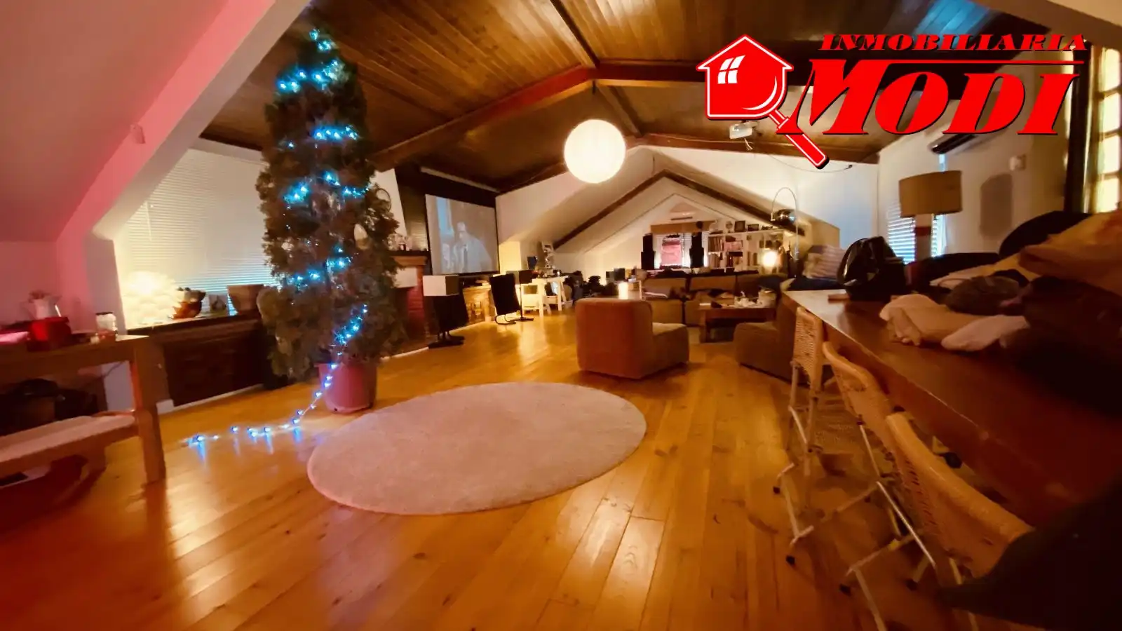 Wohnzimmer von Country house zum Verkauf in Santa Fe mit Klimaanlage, Heizung und Privatgarten
