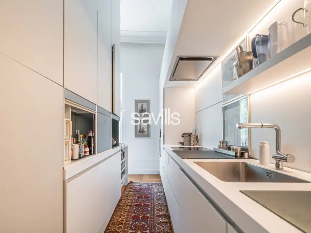 Cuina de Apartament en venda en Barcelona amb Piscina, Moblat i Balcó