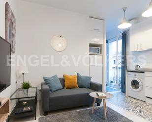 Living room of Apartment to rent in  Barcelona Capital  with Furnished and Balcony