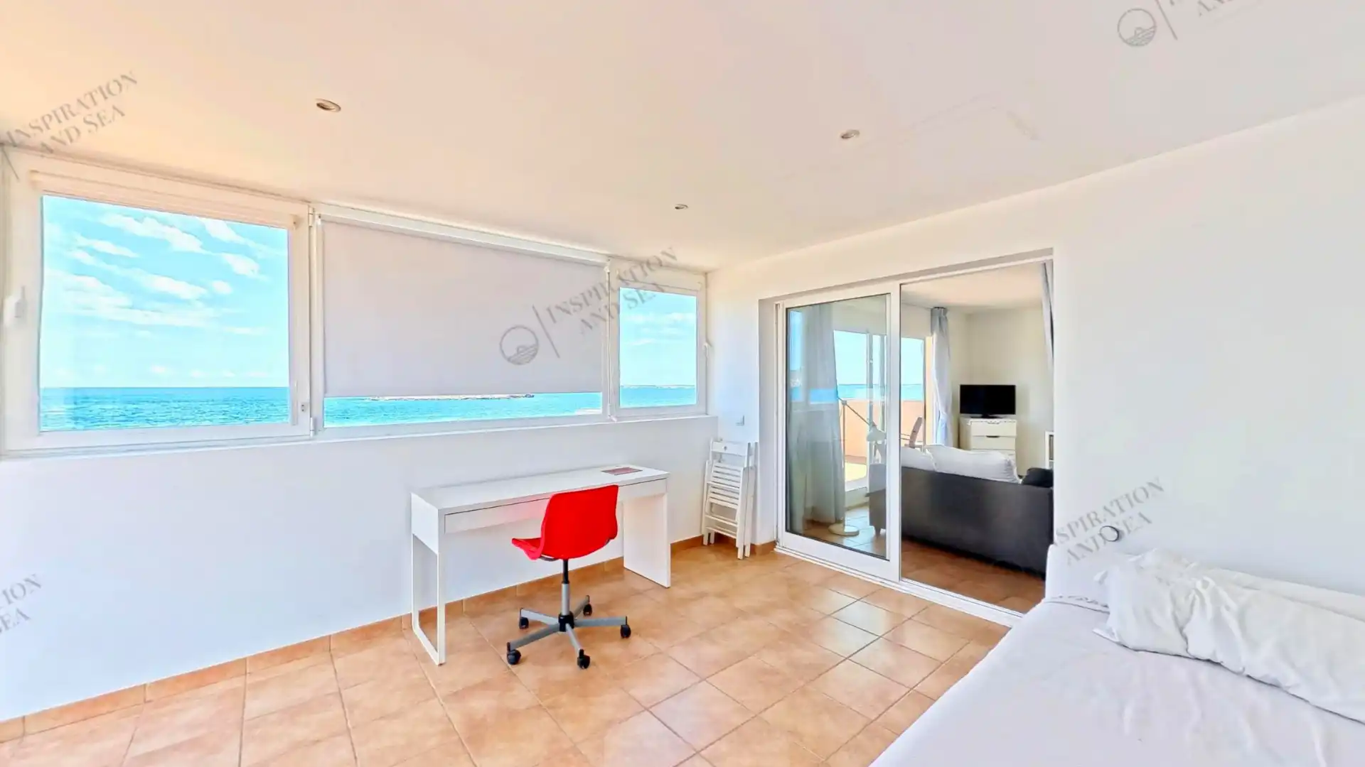 Balcony of Flat for sale in Santa Eulària des Riu  with Air Conditioner and Terrace