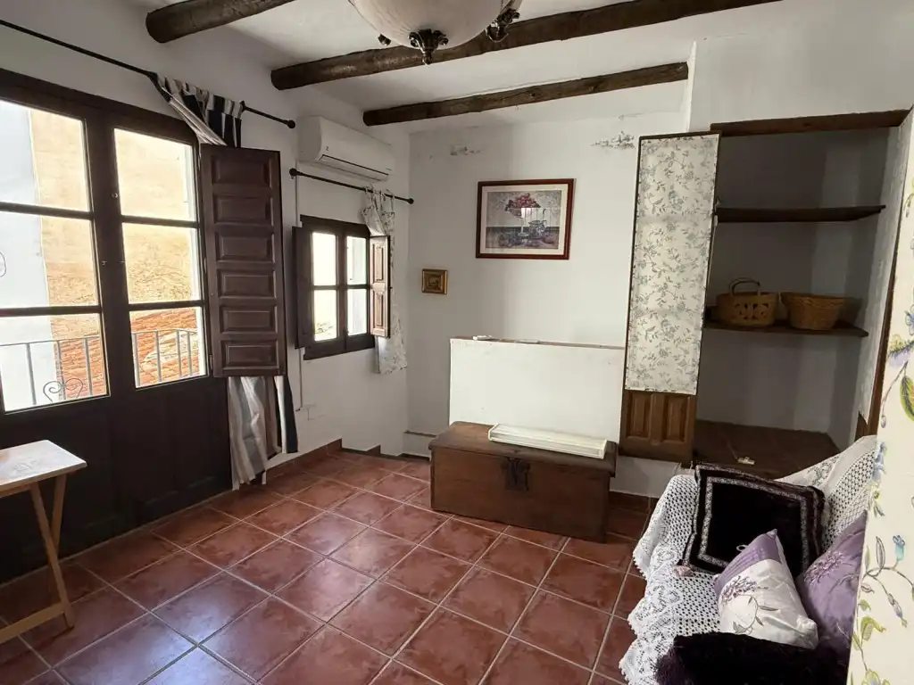 Living room of Country homes for sale in Canillas de Aceituno  with Terrace and Furnished