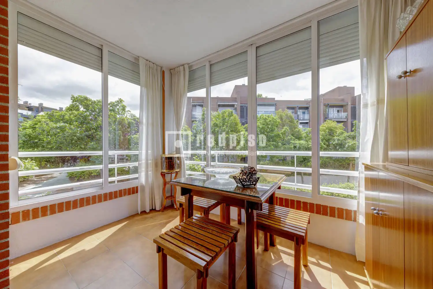 Exterior view of Flat for sale in Pozuelo de Alarcón  with Heating, Private garden and Parquet flooring