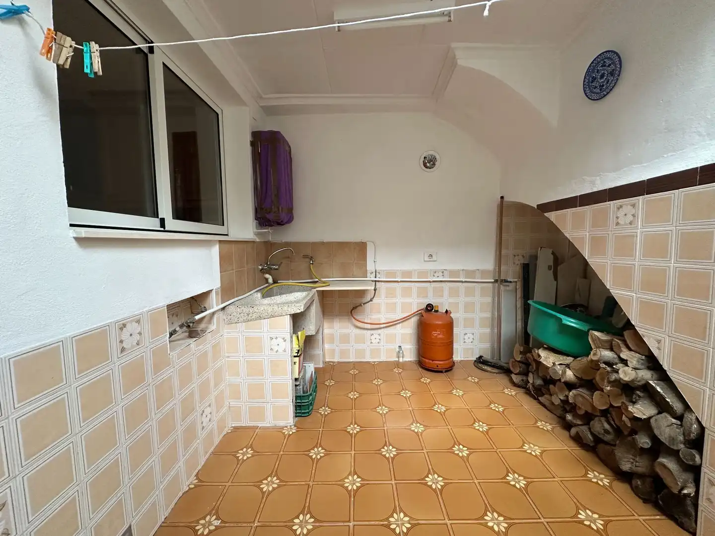 Cocina de Casa adosada en venta en Albaida con Aire acondicionado y Amueblado