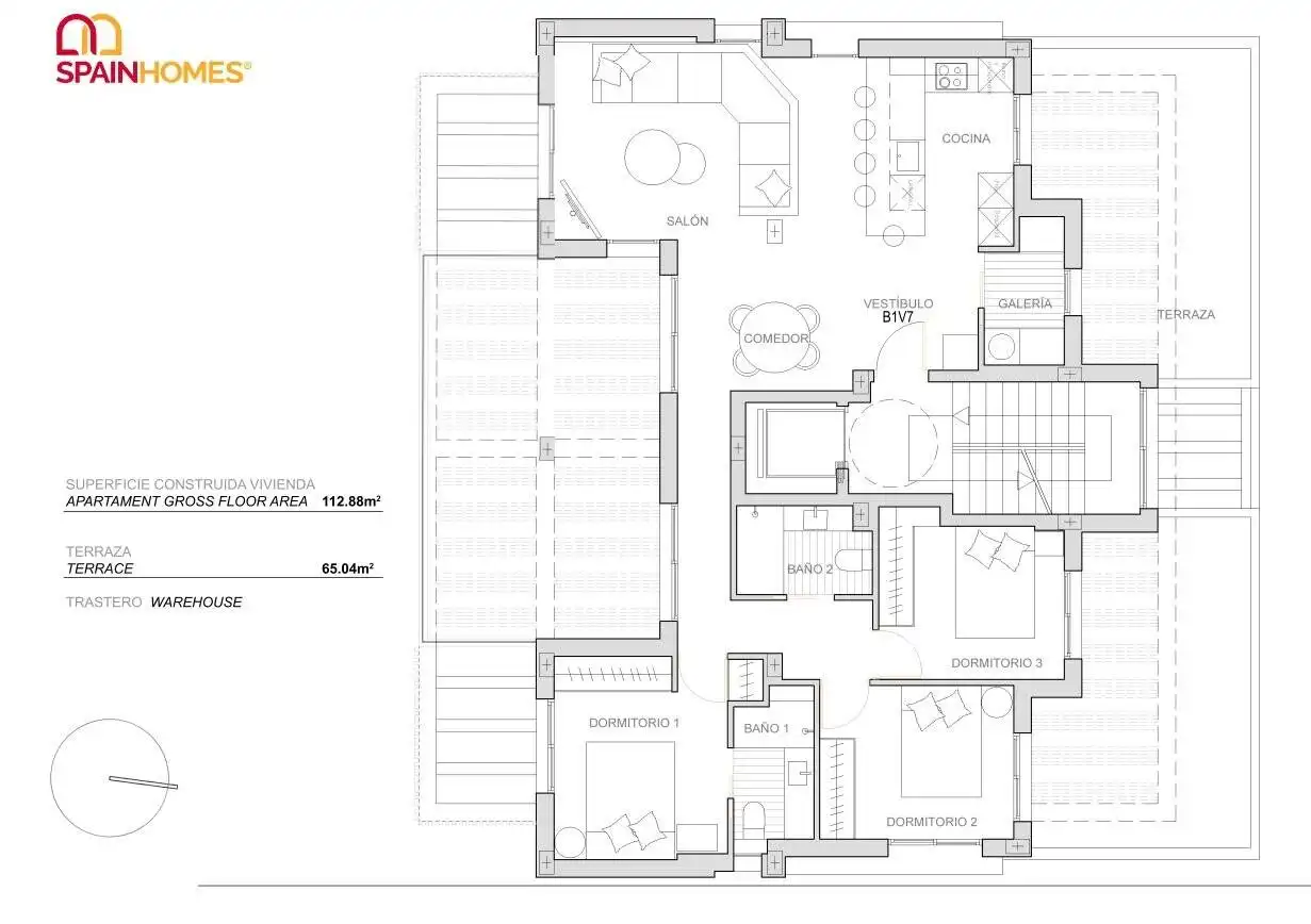 Appartement compact avec terrasse à vendre à Mar Menor Golf, imagen 20