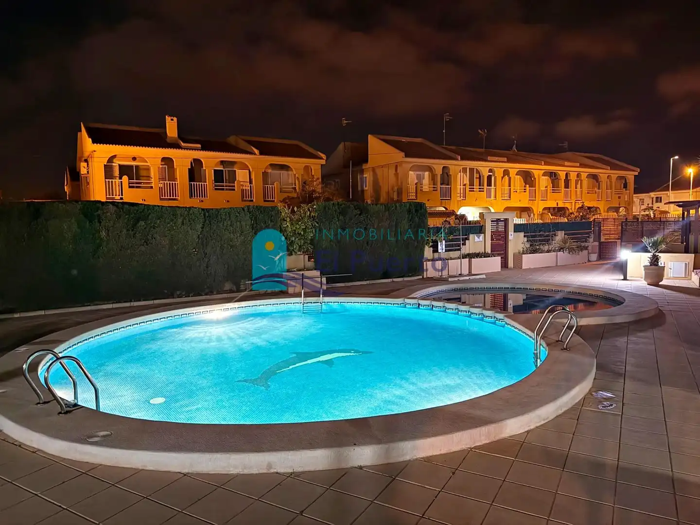 Schwimmbecken von Maisonette zum Verkauf in Mazarrón mit Klimaanlage, Heizung und Privatgarten