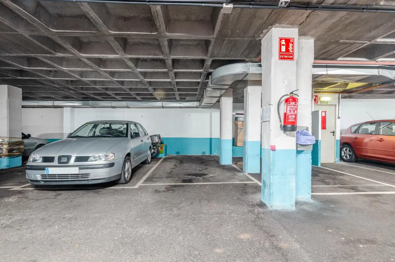 Parking of Flat for sale in Gijón   with Heating and Storage room