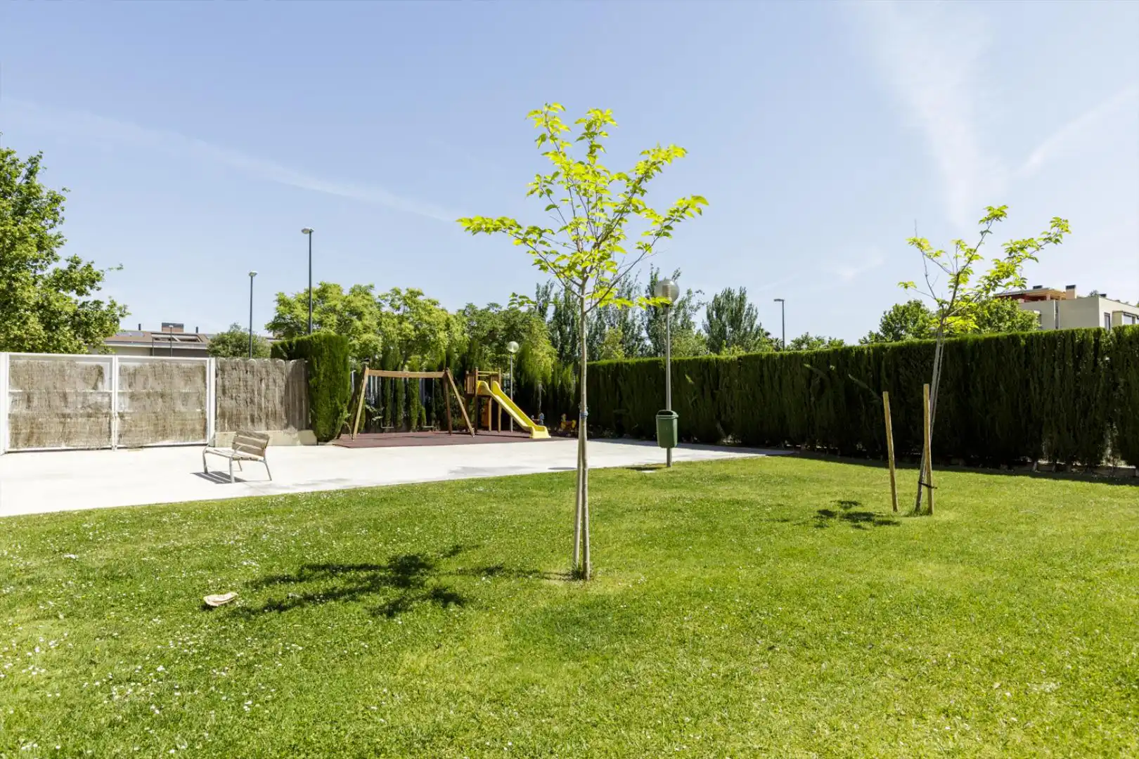 Garden of Flat for sale in Zaragoza  with Terrace, Storage room and Swimming Pool