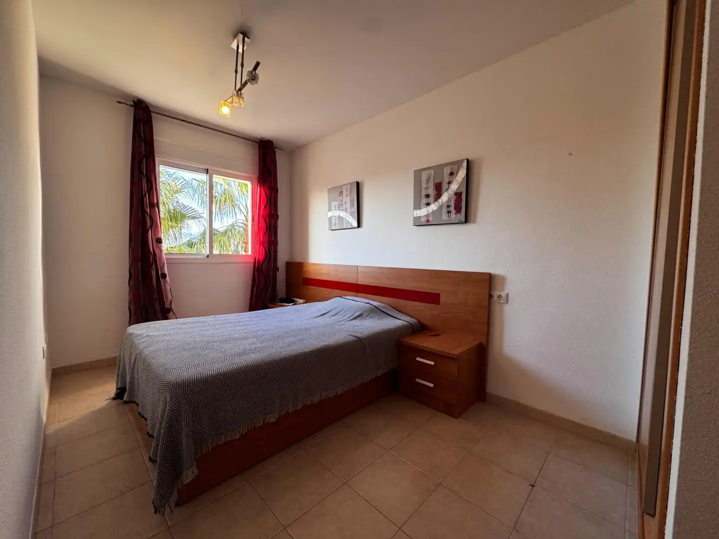 Bedroom of Flat for rent in El Ejido  with Private garden, Terrace and Furnished