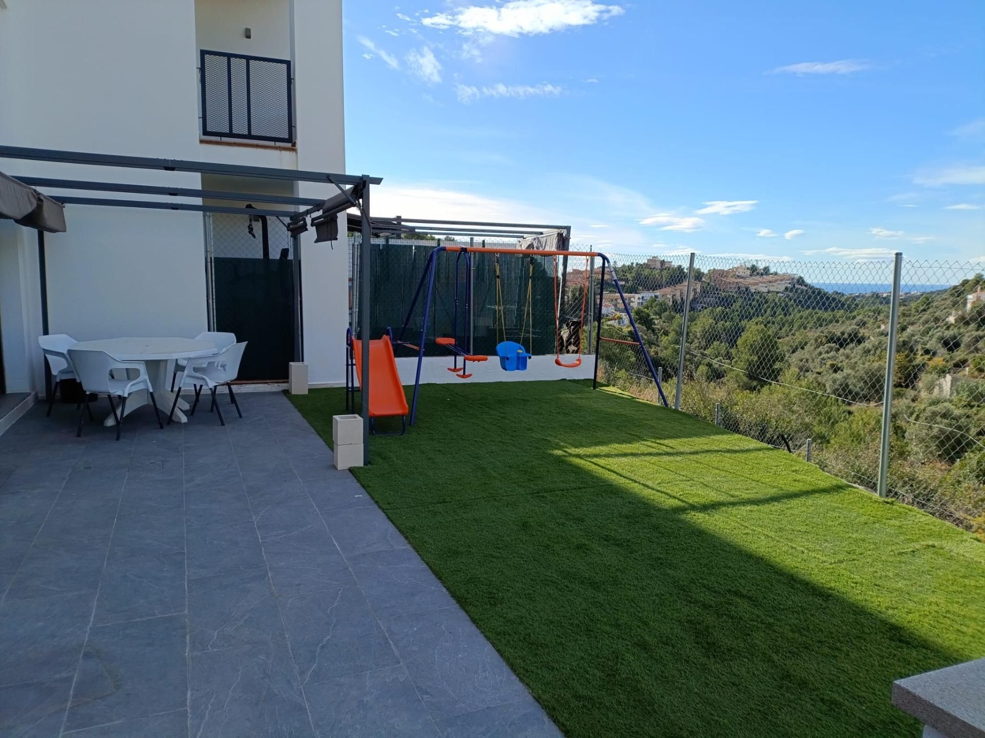 Terrace of Single-family semi-detached for sale in Calafell  with Parquet flooring