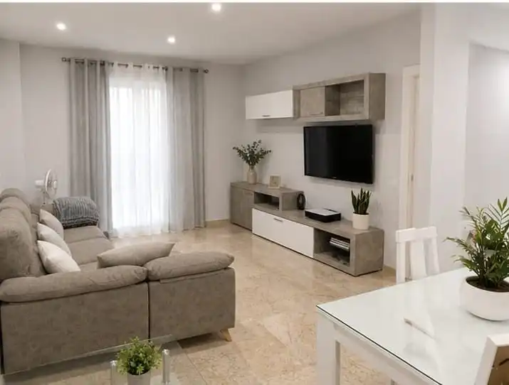 Sala d'estar de Pis en venda en La Zubia amb Aire condicionat i Calefacció