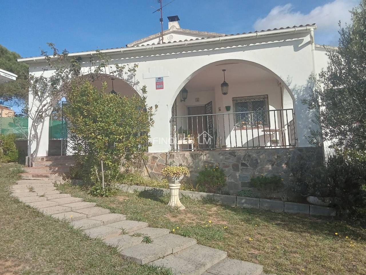 Vista exterior de Casa o xalet en venda en Tordera amb Calefacció, Jardí privat i Terrassa