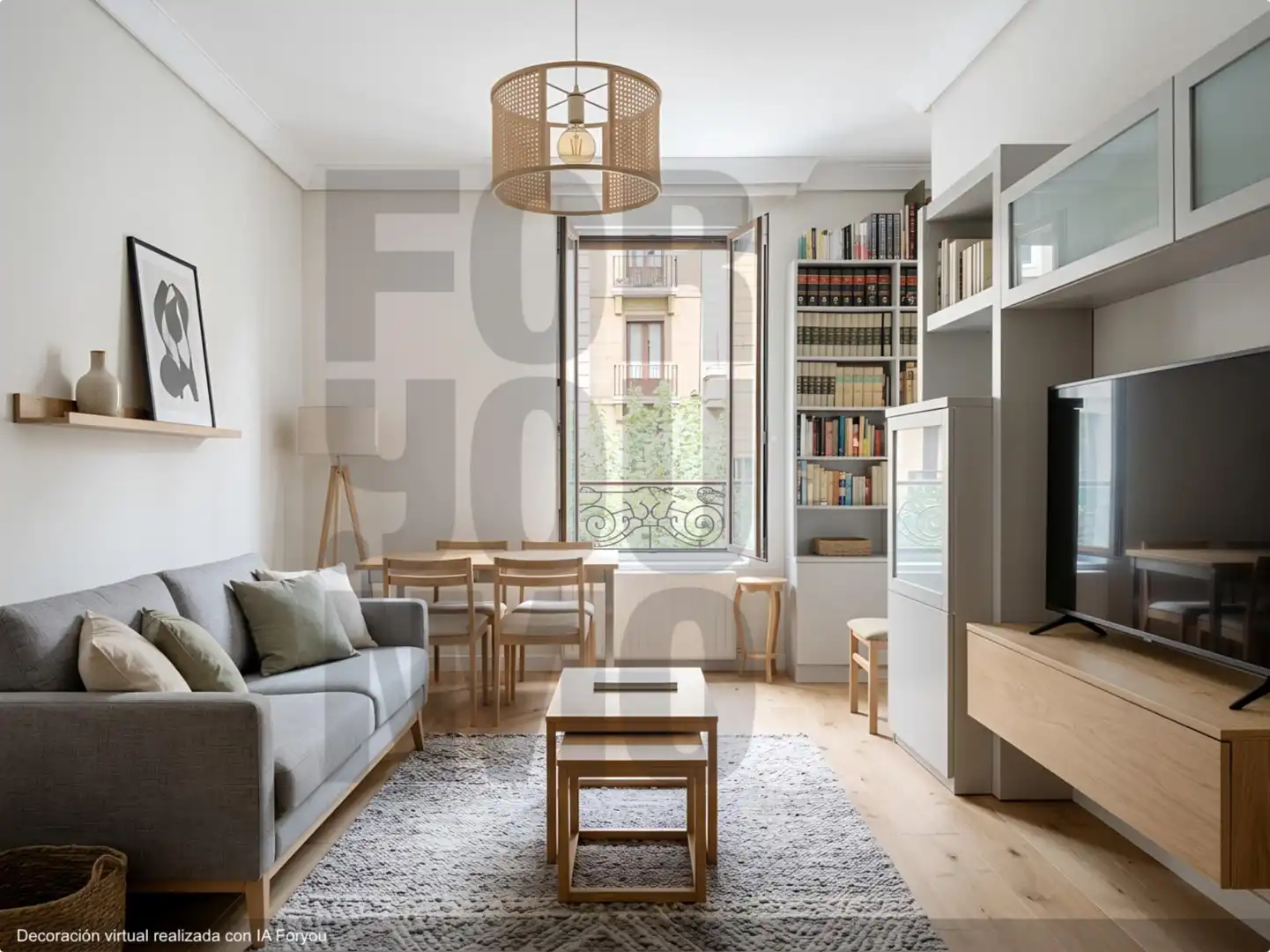Sala de estar de Piso en venta en Donostia - San Sebastián  con Calefacción y Balcón