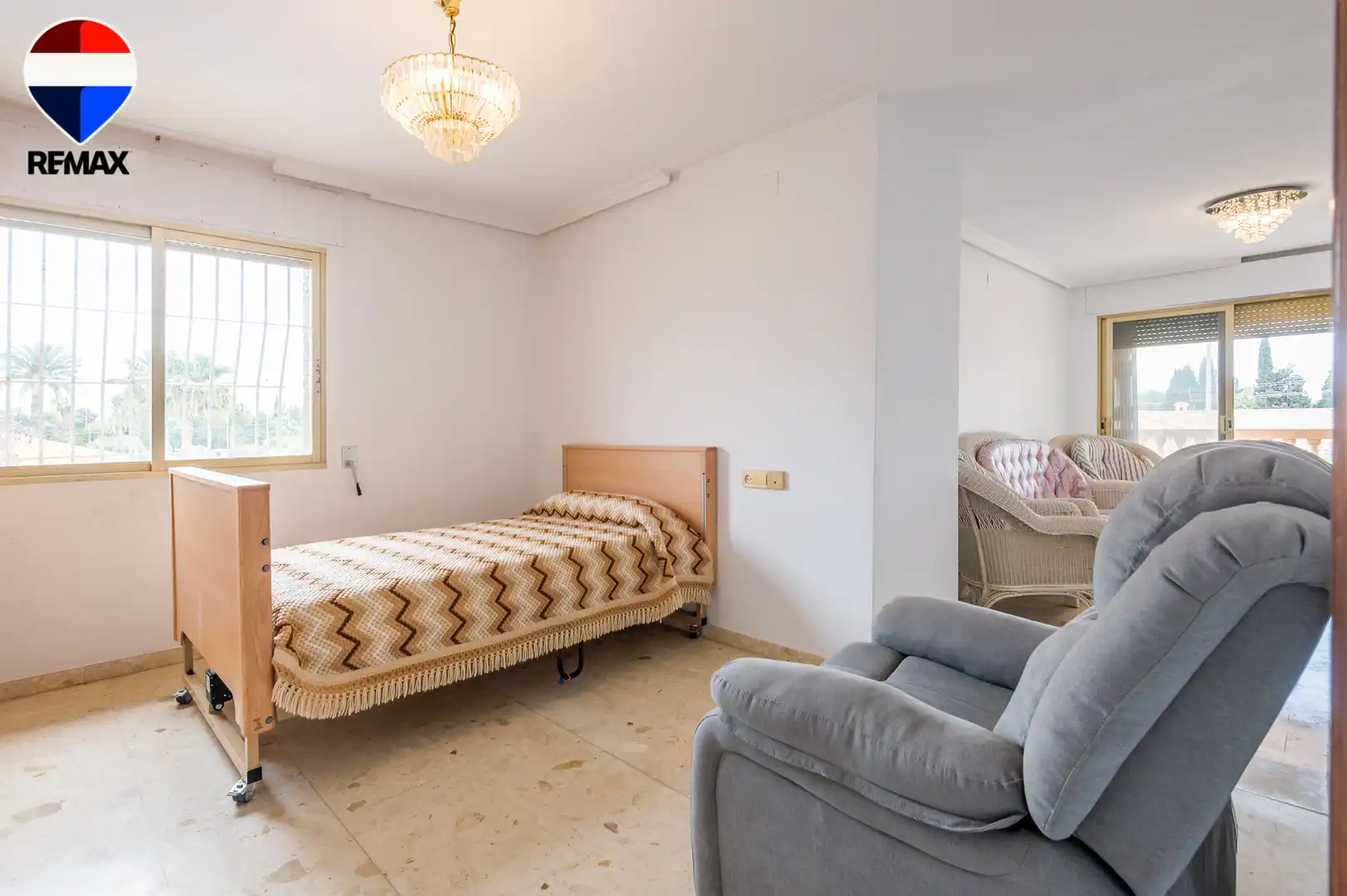 Dormitori de Casa o xalet en venda en Sant Joan d'Alacant amb Aire condicionat, Jardí privat i Terrassa
