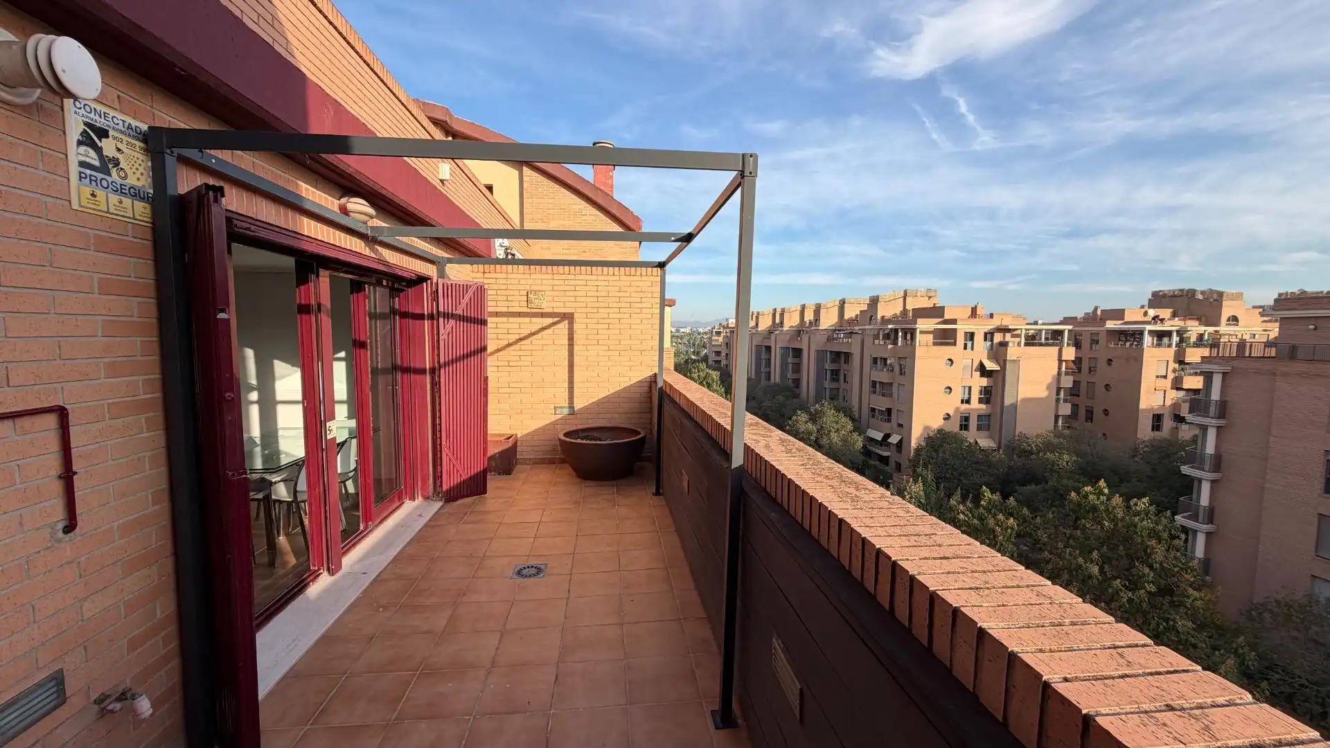 Terraza de Ático en venta en Campanar