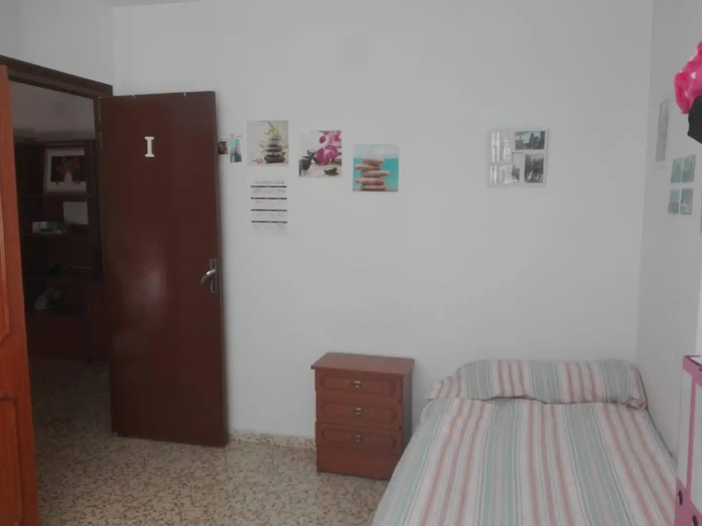 Bedroom of Flat for rent in Granada  with Heating, Furnished and Balcony