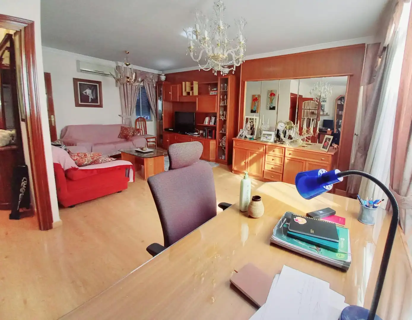 Sala de estar de Piso en venta en Canillas de Aceituno con Aire acondicionado, Jardín privado y Terraza