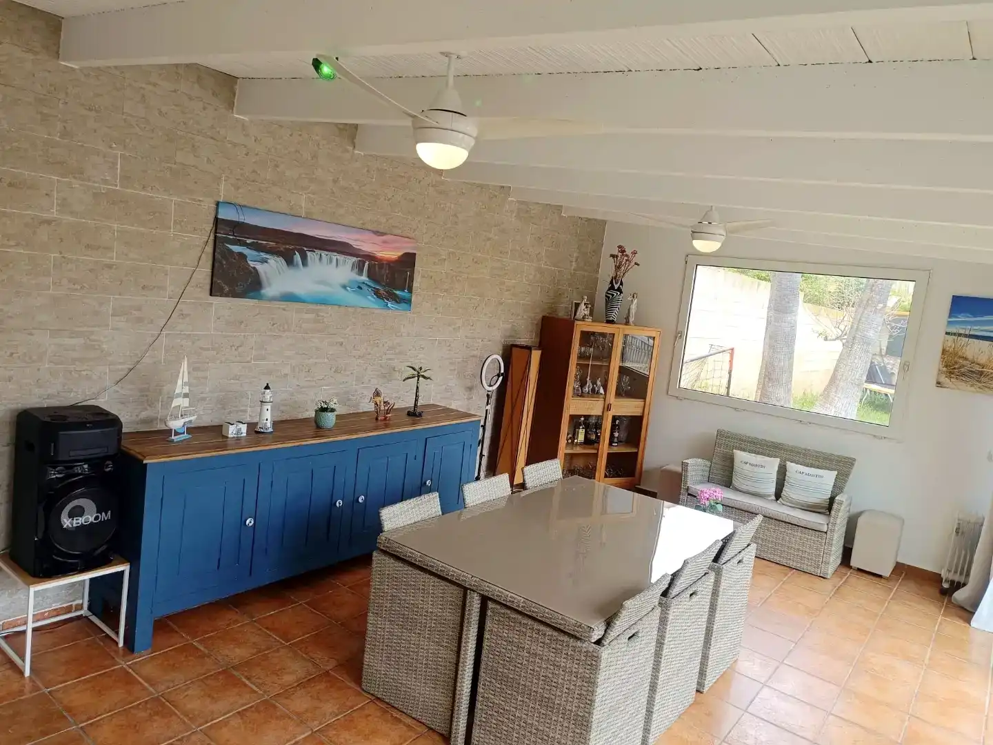 Menjador de Casa o xalet en venda en L'Alfàs del Pi amb Aire condicionat, Terrassa i Piscina