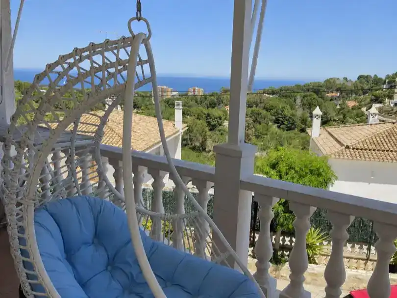 Vista exterior de Casa o chalet en venta en Dénia con Aire acondicionado, Jardín privado y Trastero