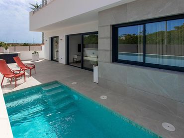 Semi-detached house with pool for sale in Campo de Murcia