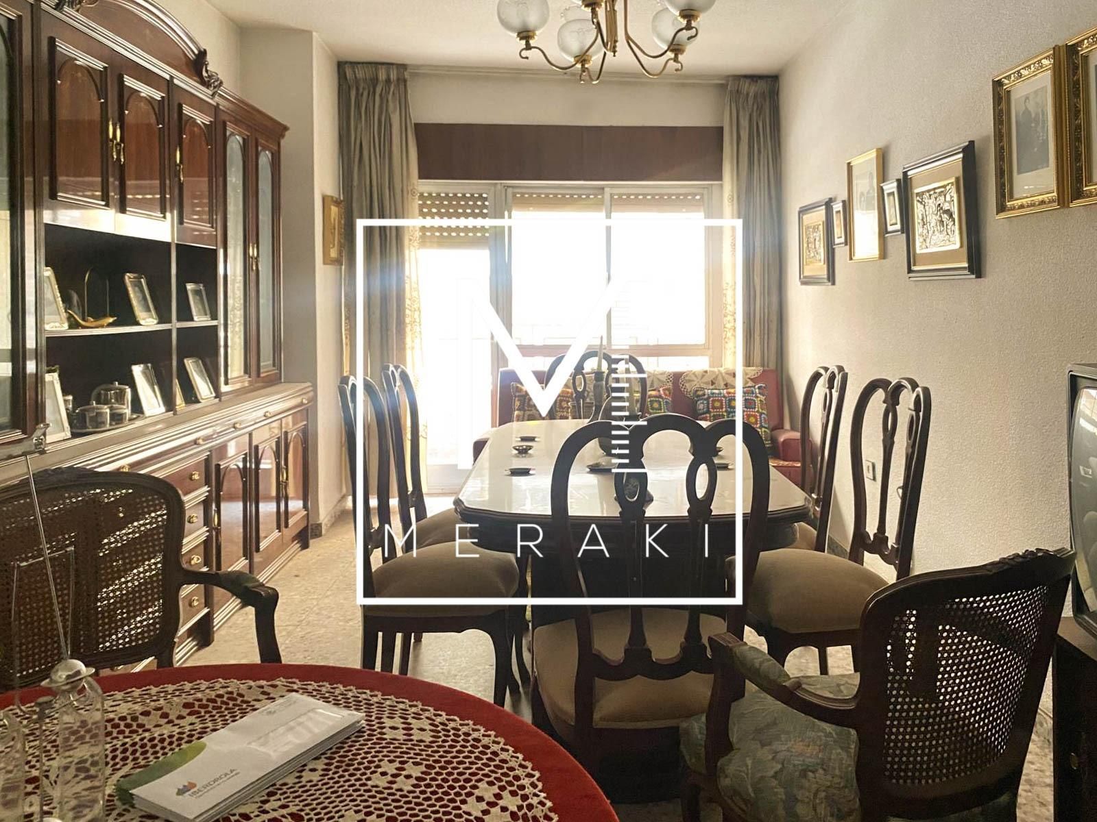 Dining room of Flat for sale in  Albacete Capital  with Heating, Terrace and Balcony
