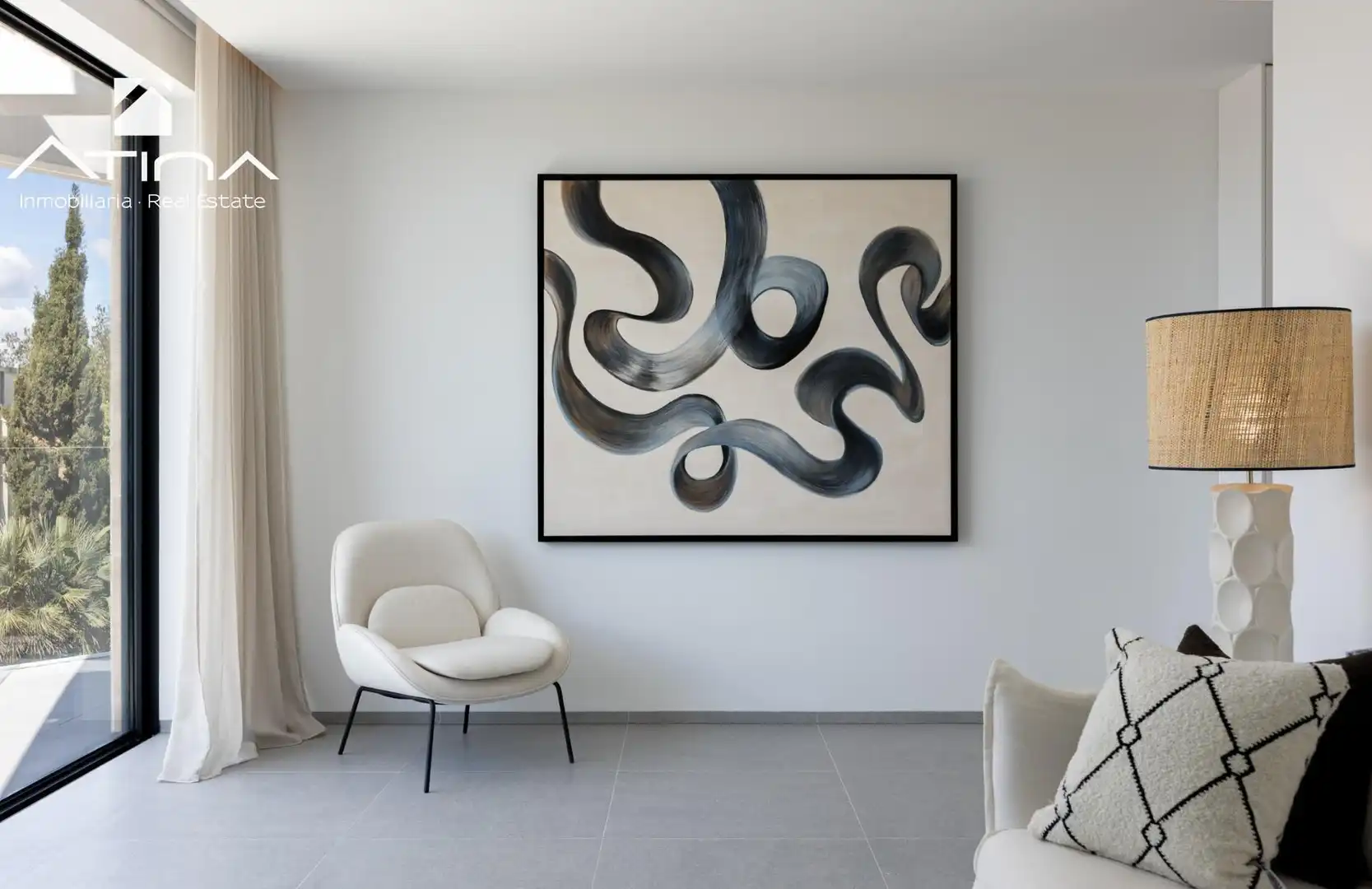 Living room of Houses for sale in Jávea / Xàbia  with Air Conditioner, Private garden and Terrace