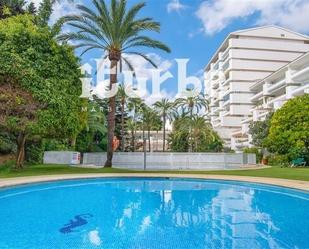 Exterior view of Flat to rent in Marbella  with Air Conditioner, Terrace and Swimming Pool