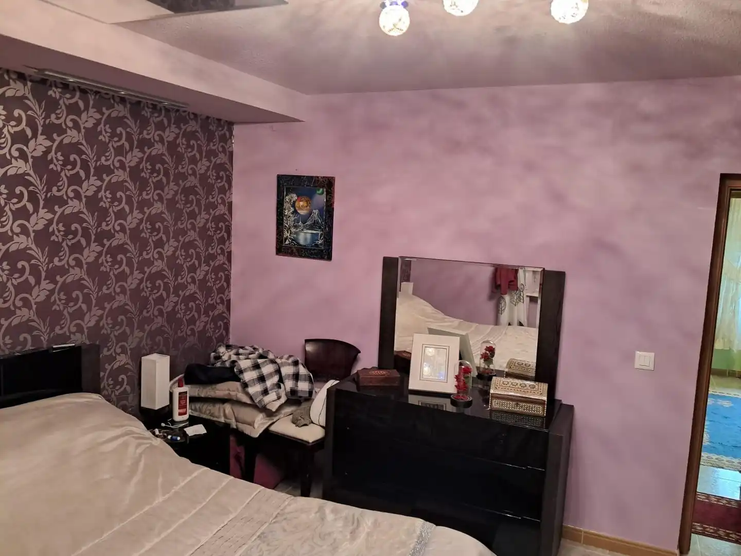Schlafzimmer von Wohnung zum Verkauf in La Vellés  mit Privatgarten und Schwimmbad